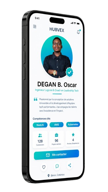Aperçu MyProfile - Vue 1